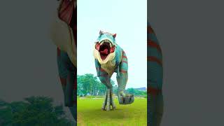 TRex Dinosaur Superhero Fight in Jurassic World jurassicworld dinosaur [upl. by Mathur269]