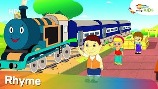 Kooku Kooku Theevandi  Malayalam Rhyme for Kids  Shemaroo Kids Malayalam [upl. by Ahsieni348]