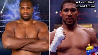 Anthony Joshua vs Daniel Dubois How Fighters Perform at Walkouts ahead Wembley Clash [upl. by Albarran]