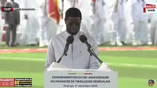 Le discours mémorable de Diomaye devant des officiels Africains et Français [upl. by Aurore]