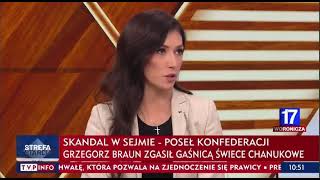 Sejm to nie miejsce na chanukę  ostra dyskusja w TVP Info [upl. by Idroj533]