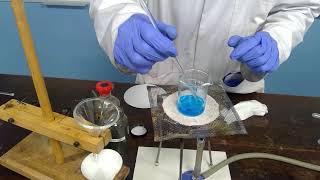 Preparation of Copper Sulfate Crystals [upl. by Acsicnarf881]