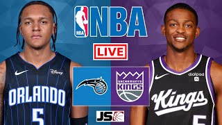 Orlando Magic vs Sacramento Kings NBA Live Scoreboard Today [upl. by Ensign]