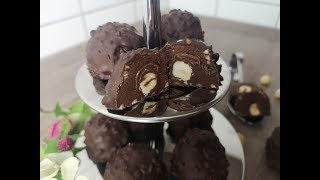 Mit 5 Zutaten Ferrero selber machen 😍  ganz einfach und super lecker ♥ PampS Backparadies [upl. by Bland599]