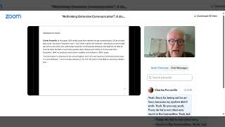 Part 7 Rethinking ostensive communication A discussion with Dan Sperber and Deirdre Wilson [upl. by Zippel608]