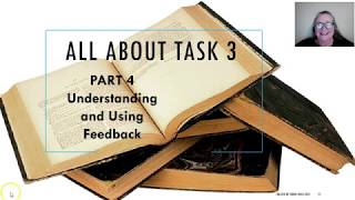 All About Task 3 Part 4  Understanding amp Using Feedback [upl. by Eimak]