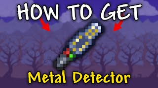 How to Get Metal Detector in Terraria  Metal Detector Guide [upl. by Lenwood]