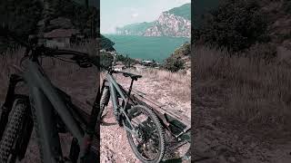 Gardasee ist immer eine gute Option 😁mtb sport santacruzmtb mountains mountainbiking [upl. by Ddot]