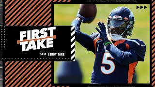 Does Teddy Bridgewater starting make the Broncos a playoffcaliber team  First Take [upl. by Yalcrab]