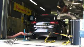 Supersprint full exhaust for Golf VII mk7 14 TSI 122140hp  Dyno testing [upl. by Lechar]