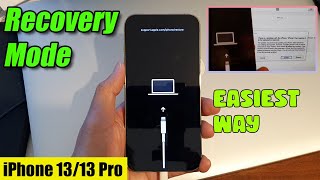 How to Put iPhone 1313 Pro Into Recovery Mode [upl. by Sheaff]