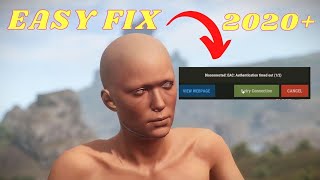 Disconnected  EAC  Authentication timed out 12 EASY FIX 2021 [upl. by Lehplar74]