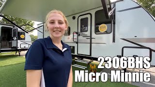 WinnebagoMicro Minnie2306BHS  by Campers Inn RV – The RVer’s Trusted Resource [upl. by Jerold]