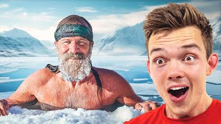 This Is Superhuman Wim Hof ICE MAN [upl. by Templas399]