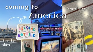 MOVING TO AMERICA from South Africa ✈️ travel vlog  first few days trip to San Francisco [upl. by Refotsirc]