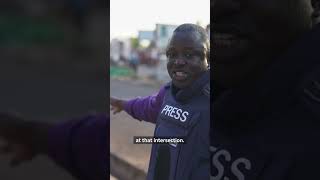 Ghana election BBC reporter at scene of gunshot incident  BBC Africa [upl. by Irianat927]