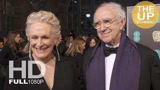 Glenn Close and Jonathan Pryce The Wife and Actress Roundtable at BAFTAs 2019 [upl. by Zetnod]