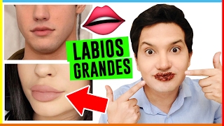 COMO AGRANDAR LOS LABIOS NATURALMENTE FÁCIL Y RÁPIDO  LABIOS GRUESOS Y CARNOSOS  AndyZaturno [upl. by Esoranna]