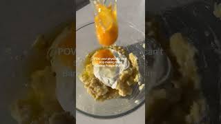 Banana Protein Muffins recipe food shorts [upl. by Penni805]