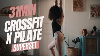 31Min Crossfit x Pilate Superset  Intense amp Strong Workout  Train Yourself Deeply [upl. by Aennil]