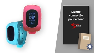 Montre connectée GPS pour enfants avec application SeTracker3 [upl. by Edward]