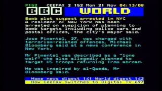 CEEFAX 21 Nov 2011 2 Of 9 [upl. by Ahsekar]