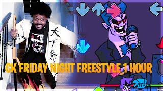 coryxkenshin friday night funkin freestyle 1hour loop [upl. by Nwonknu]