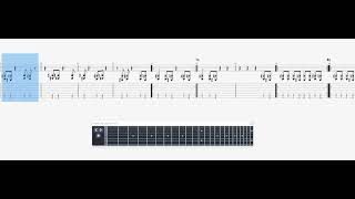 Meshuggah Humiliative GUITAR 1 TAB [upl. by Sirromal808]