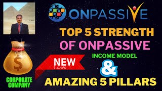 ONPASSIVE CORPORATE COMPANY TOP 5 STRENGTH  AMAZING INCOME MODEL 5 PILLARS NEW BUSINESS MODEL [upl. by Ungley]