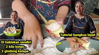 Lebaran Ketupat‼️Tutorial Bungkus Lepet Ala Anik XL [upl. by Michelle567]