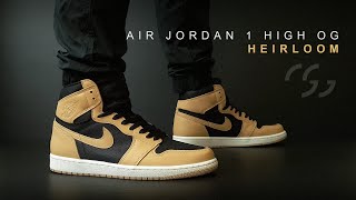 Air Jordan 1 High Heirloom  Vachetta Tan [upl. by Channing]