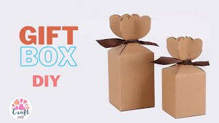 Gift box DIY  How to make Gift Wrapping  DIY Packaging idea [upl. by Eiknarf]