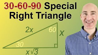 306090 Special Right Triangles [upl. by Llywellyn196]