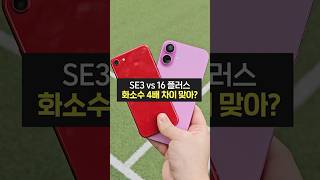 아이폰 SE3 vs 아이폰 16 플러스 카메라 비교 아이폰 SE3 아이폰 16 플러스 카메라비교 카메라성능 [upl. by Janna]