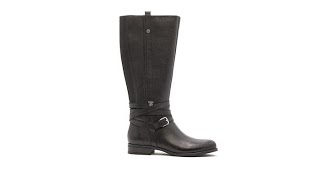 Naturalizer Jango Leather Riding Boot [upl. by Ilyak]