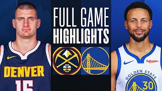 WARRIORS at NUGGETS  FULL GAME HIGHLIGHTS  January 4 2024 [upl. by Ahserkal]