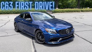 First Drive of My New C63 AMG [upl. by Tiny]