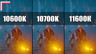 Intel i510600K vs Intel i710700K vs Intel i511600K — Test in 10 Games 1080p 1440p [upl. by Lein]