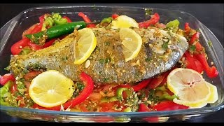 La mejor receta de pescado al horno 😋 Receta fácil y rápida [upl. by Eob657]