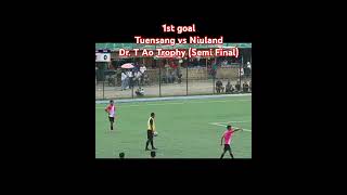 Dr TAo Trophy1st goal of Semifinal btwn Tuensang amp Niuland [upl. by Hy666]