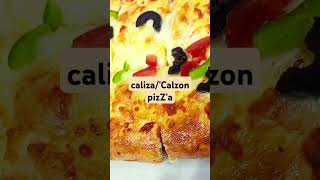 Calzone pizza topping with cheese Chicken and Souse food lovers pizzadiet chicagostylepizza [upl. by Kiyohara266]