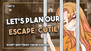 Planning Your Escape With Your Dominant Flirty Cellmate  Cellmate Listener ASMR Roleplay F4M [upl. by Atinaej]