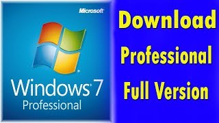 How to Download Windows 7 Professional Full Version ISO In Hindi [upl. by Adrahs516]