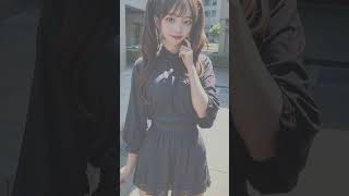 4K AI School Girl in Uniform । ai art lookbook Model in School Uniform  Part  5 [upl. by Eegnat]