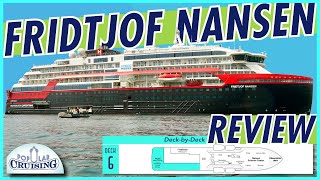 Take an Icelandic EXPEDITION Cruise 🇮🇸 Hurtigruten Fridtjof Nansen Review amp DeckByDeck Tour 2023 [upl. by Holms239]