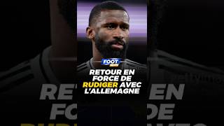 Antonio Rüdiger  leader incontournable du Real Madrid et de lAllemagne en 2024 [upl. by Aleahc]