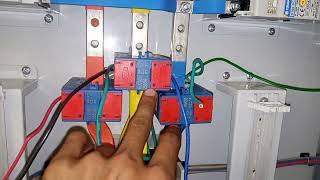 How To make 3 phase DB Connection Electric DB Ke Connection Dressing K Sath [upl. by Jose154]