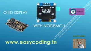 NodeMcu ESP8266 Tutorial A16 The OLED display [upl. by Swinton]