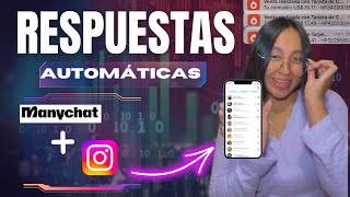 TUTORIAL automatiza tu instagram manychat 2024 [upl. by Noirad317]