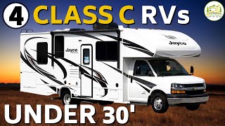 4 Class C Motorhomes Under 30 Feet  Small Class C RV Tours [upl. by Cati]